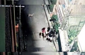 CCTV footage of students