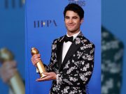 Darren Criss at Golden Globes Awards
