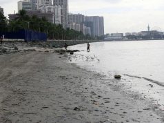 Manila Bay Cleanup Garbage free seashore