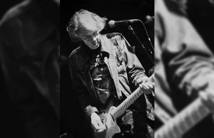 Pepe Smith in black and white