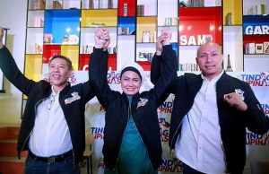 Chel Diokno, Samira Gutoc, Gary Alejano