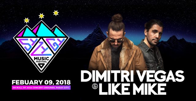 Dimitri Vegas, Like Mike Syzygy Music Festival