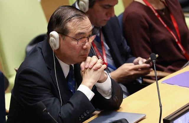 Teddy Locsin in the United Nations