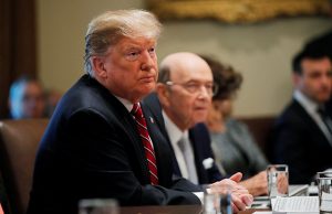 U.S. President Trump holds a Cabinet meeting at the White House in Washington