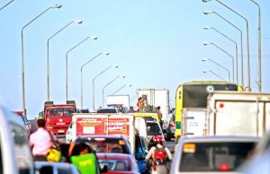 Cars in a standstill