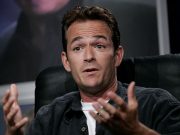 Actor Perry reacts during Television Critic's Association Summer press tour, Beverly Hills.