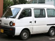Suzuki white van