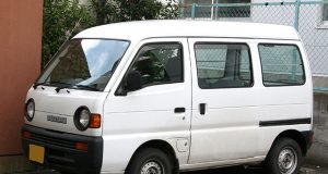 Suzuki white van
