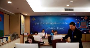 Thailand social media monitoring elections war room