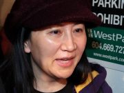 FILE PHOTO: Huawei's Financial Chief Meng Wanzhou arrives at the B.C. Supreme Court in Vancouver