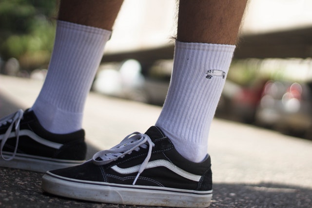 vans shoes with socks