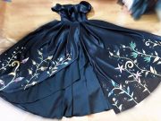 Hand painted gown by Tisha