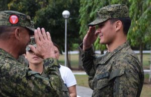 Matteo Guidicelli in the Army
