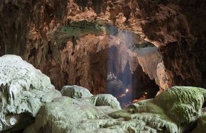 Callao Cave on Luzon Island, in the Philippine, where the fossils of newly identified hominin species Homo luzonensis were discovered