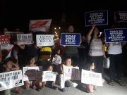 Negros Oriental farmers’ massacre adds to bloody history of extrajudicial killings Kabataan Party-list candle lighting