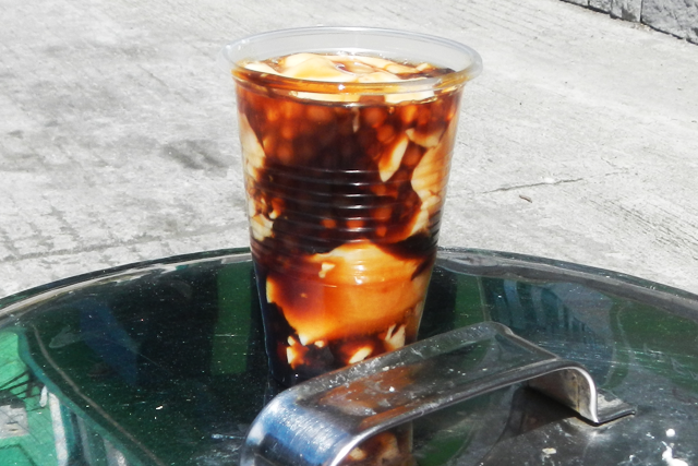 Taho in the streets