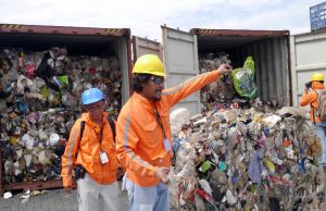 Trash shipment from Canada
