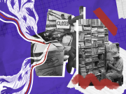 Notes from the underpass: Underground bookstore laments that income depends on politicians