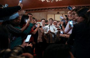 Duterte at presser