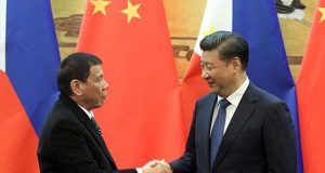 Duterte and Xi Jinping