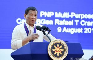 Duterte at 118th Police Service Anniversary