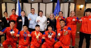 Athletes with Duterte