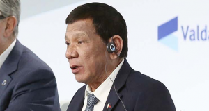 Duterte in the 16th Annual Meeting of the Valdai Discussion Club
