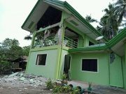 Death toll in Mindanao earthquake rises to seven A damaged local town hall is seen in Mabini, Davao Del Sur, Philippines after a magnitude 6.6 earthquake struck