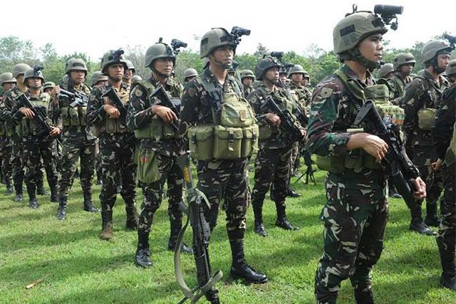 Philippine Army soldiers