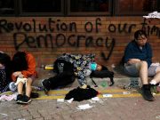 Student protesters