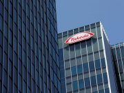 Takeda Pharmaceutical Co's logo is seen at its headquarters in Tokyo