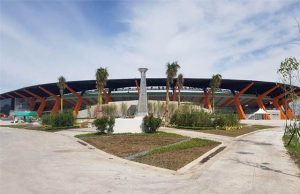 View of SEA Games cauldron