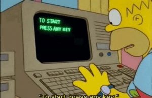 Homer Simpson as a baby boomer