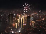 City fireworks