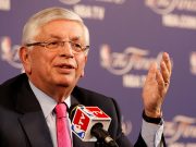 NBA Commissioner Stern holds a news conference before Game 1 of the NBA Finals basketball playoff in Miami