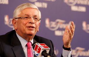NBA Commissioner Stern holds a news conference before Game 1 of the NBA Finals basketball playoff in Miami
