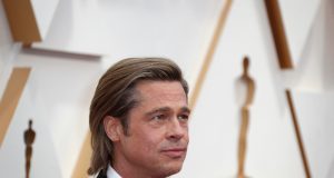 Brad Pitt at the Oscars 2020