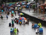 Impact of rising sea levels on the Philippines earns global coverage Manila flooding