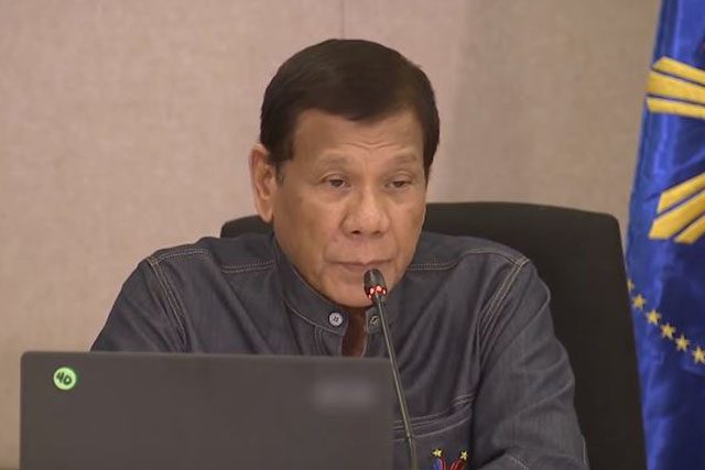 Duterte in March 24 briefing