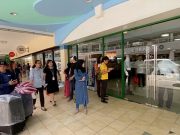Public warned: Stay away from Greenhills where there is a hostage situation Social media video still shows a security personnel blocking an entrance into in Greenhills shopping centre during a reported hostage situation