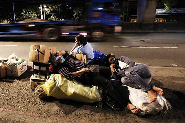 Manila vendors during quarantine