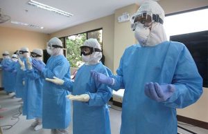 PPE suits in Quezon City