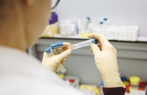 Scientist in a lab
