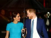 Britain’s Prince Harry and wife Meghan begin farewell royal events