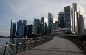 Marina Bay Singapore Merlion Park
