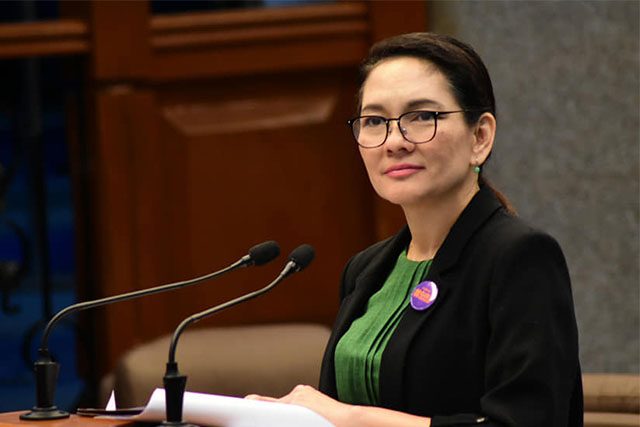 Risa Hontiveros in March 2020