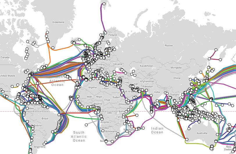 submarine cable map