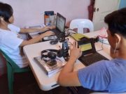 Students in distance learning