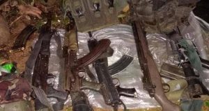 Weapons seized by AFP