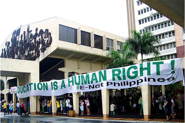 explain human rights education in the philippines